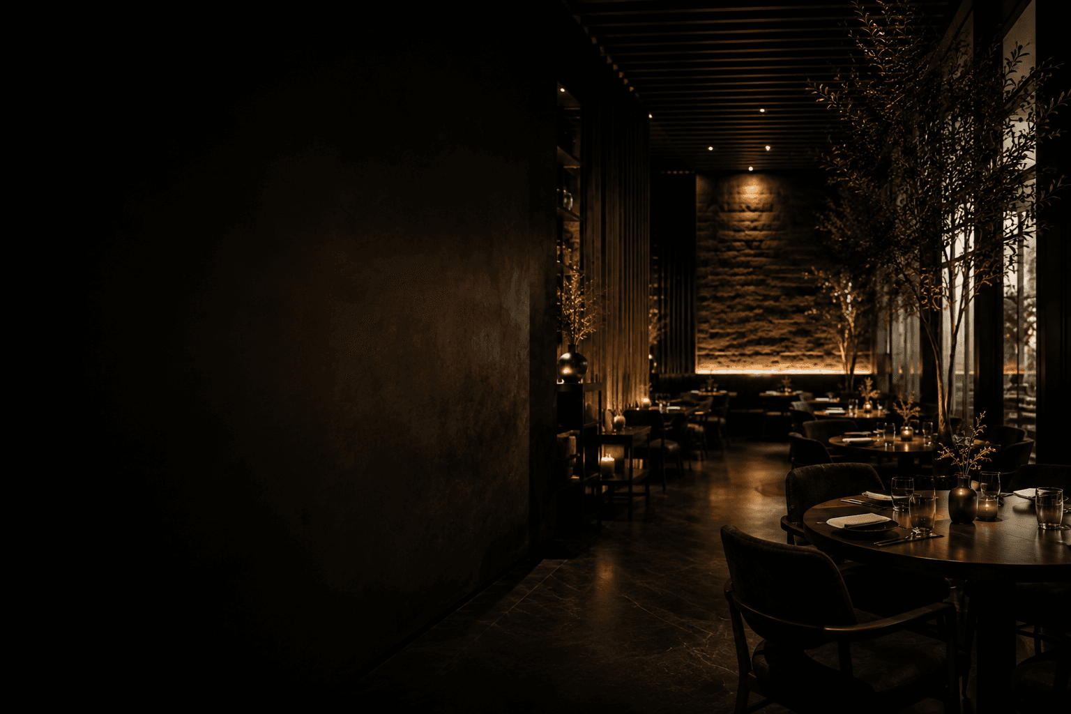 AERA atmospheric restaurant interior